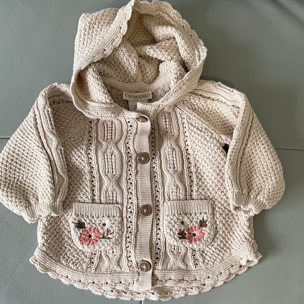 Cynthia Rowley Baby Girl Knit Jacket